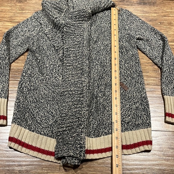 Roots open hanging oversized cardigan - Picture 5 of 11